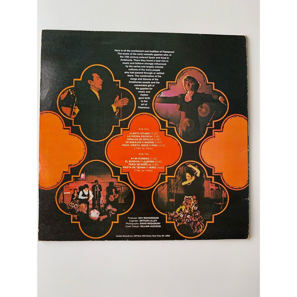 Paco Pena & His Group Flamenco Puro Live LP London Records Phase 4 SP 44172 VG+ - Picture 2 of 8